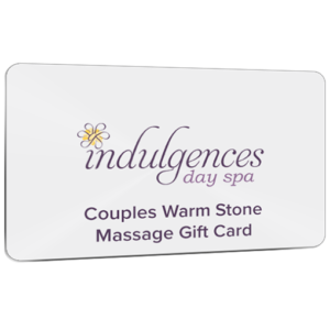 Couples Warm Stone Massage Gift Card